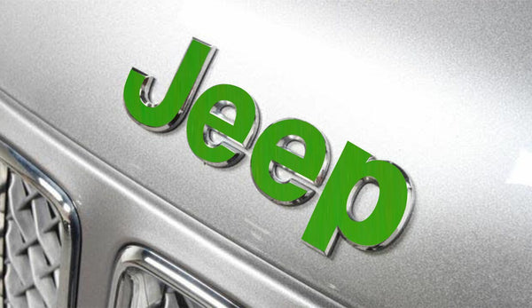 Jeep Emblem Overlay Decals   - Jeep Compass  MK 2014-2017