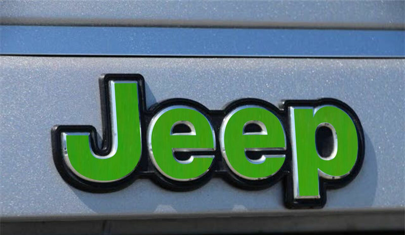 Jeep Emblem Overlay Decals   - Jeep Compass  MK 2014-2017