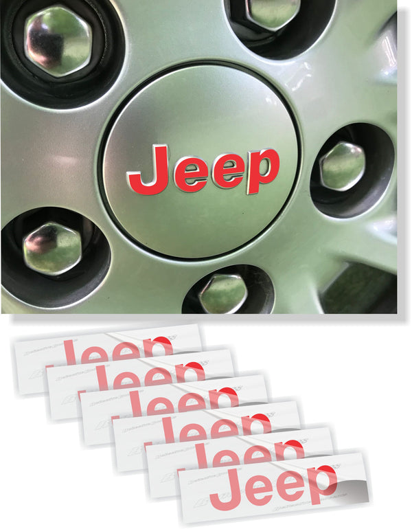 JEEP Center Cap Overlay Decals for Compass