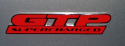 GTP Badge Overlay Decals - 97-03 Grand Prix GTP