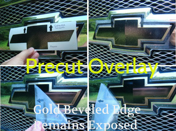 Front, Rear Bowtie Overlay Decals - 06-09 TrailBlazer