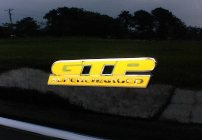 GTP Badge Overlay Decals - 97-03 Grand Prix GTP