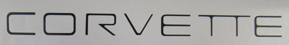 Corvette Lettering Inlay Decals - C4 (91-96) Corvette