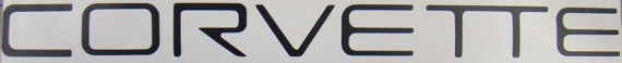 Corvette Lettering Inlay Decals - C4 (91-96) Corvette