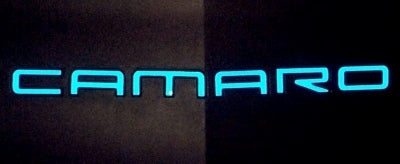 Front Lettering Inlay Decal - 98-02 Camaro