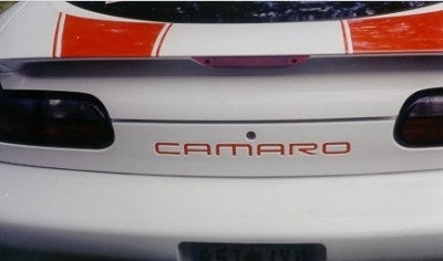 Rear Lettering Inlay Decal - 93-02 Camaro