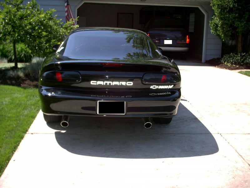 Rear Lettering Inlay Decal - 93-02 Camaro