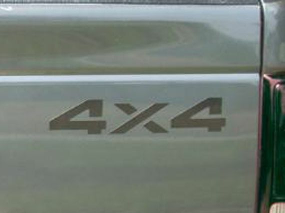 4x4 Restoration Decal - 97-04 Dakota