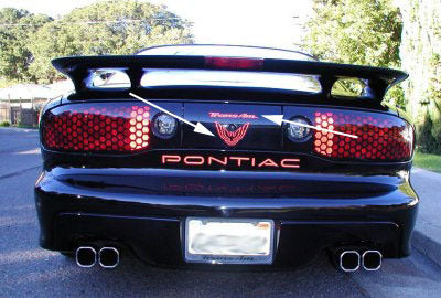 Rear Panel Overlay Decals - 93-02 Trans Am