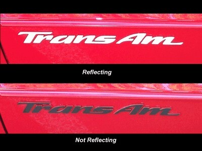 TRANS AM Badge Overlay Decals - 93-02 Trans Am