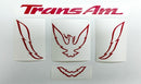Rear Panel Overlay Decals - 93-02 Trans Am