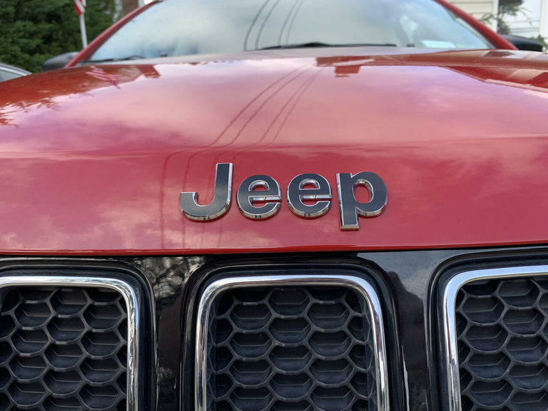 Jeep Emblem Overlay Decals   - Jeep Compass MP 2017-2024