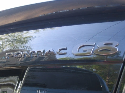 G8 Emblem Overlay Decal - 2008-2009 G8