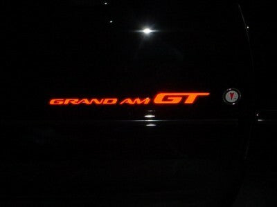 Badge Overlay Decals Door and Trunk - 96-05 Pontiac Grand Am GT