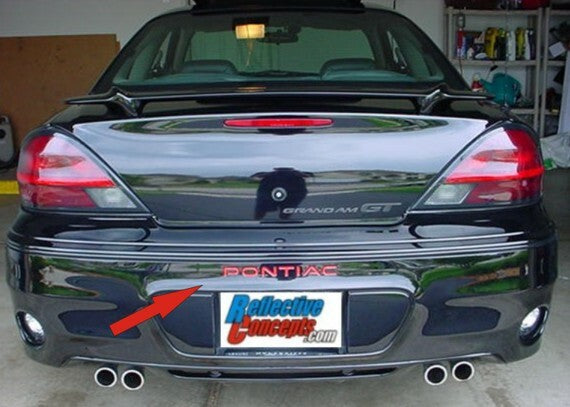 Rear Lettering Inlay Decals - 99-05 Grand Am
