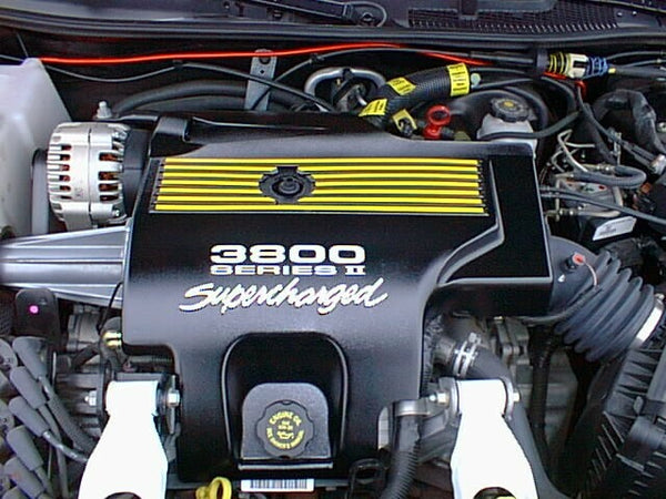 Engine Cover Overlay Decals - 97-03 Grand Prix GTP