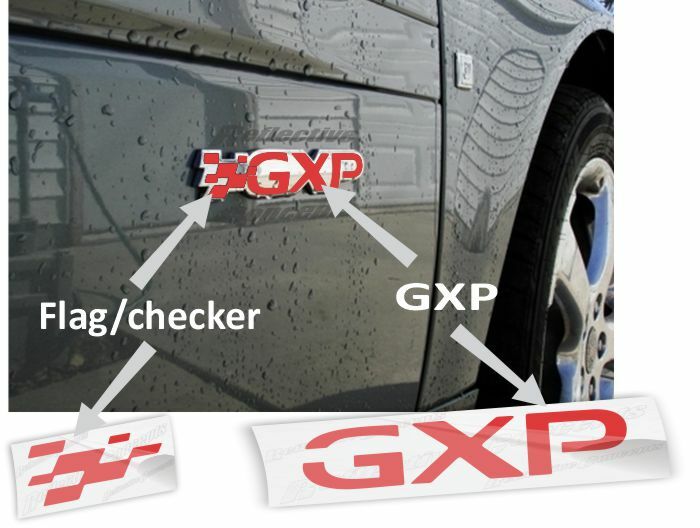 Buy GXP Badge Overlays | Vinyl Decals | GXP Sticker