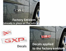 GXP Door Badge Overlays - 04-05 Bonneville GXP