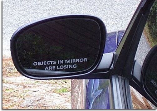 Side View Mirror Decals - Dodge Challenger