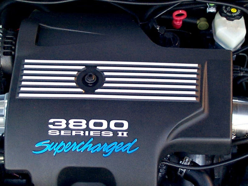 L67 Engine Cover Overlays - 97-04 Regal GS (Supercharged)