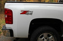 Z71 4x4 Bedside Decals (set of 2)