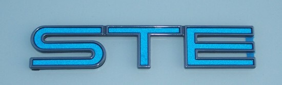 STE Badge Overlay Decal - 90-93 Grand Prix STE