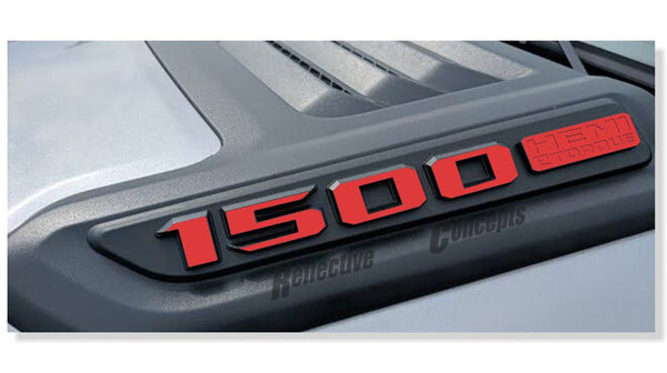 1500 eTORQUE Sport Performance Hood Emblem Decals